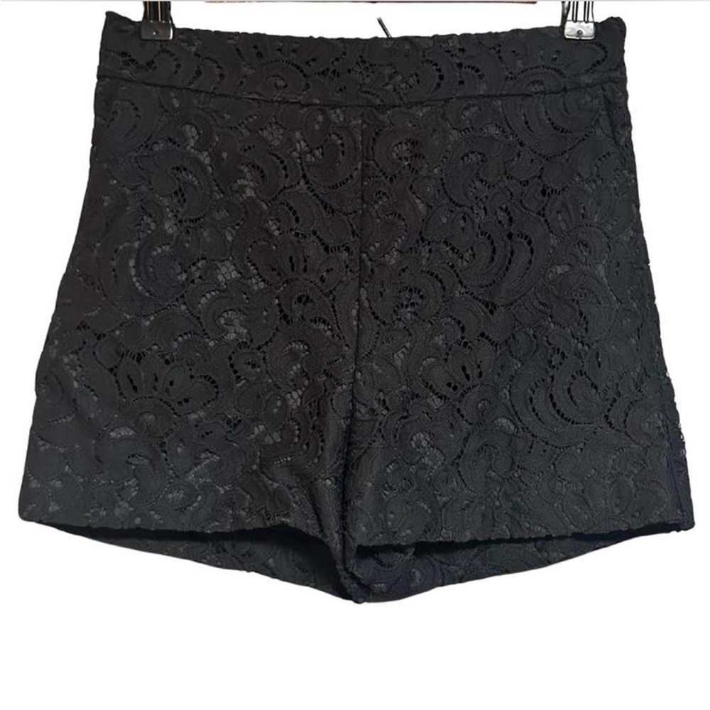 Express Black Lace Women Shorts